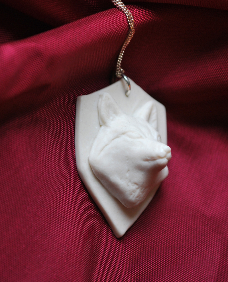 Fox Plaque Pendant